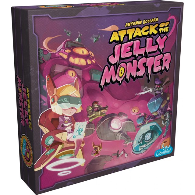 Juego de mesa Libellud Attack of the Jelly Monster Fast Dice