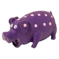 thumbnail image 1 of Natural Latex Dog Toy Pet Squeaky Toy Cartoon Pig Shape Long-lasting Bite-resistant Fun Playtime for Dogs Natural Latex, 1 of 5