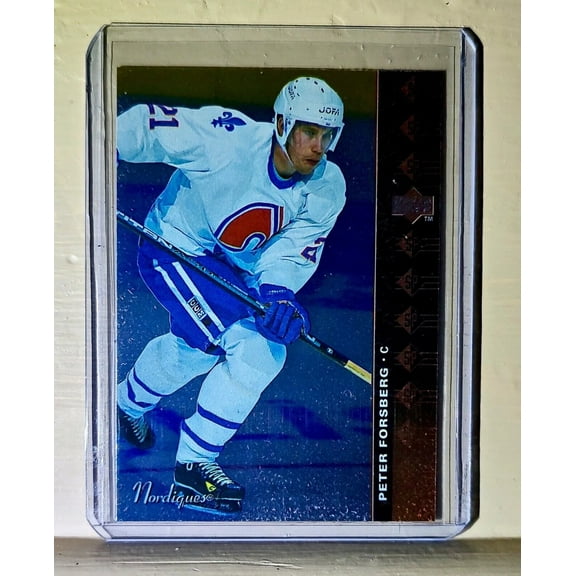 Peter Forsberg 1995 Upper Deck SP #SP-156 Hockey Card