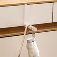 thumbnail image 4 of sunsanly 1/2Pcs Door Drying Rack Storage Hook Strong Load-bearing Foldable Design Easy to Install Laundry Hanging Coat Clothing Hanger Hook with 6 Groves, 4 of 7