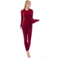 thumbnail image 1 of Winter Long Johns Set Women's Thermal Underwear For Ladies, 1 of 5