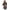 Black, variant on Women's Casual Comfy Short Sleeve Open Front Draped Sweater Cardigan