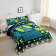 thumbnail image 3 of Erosebridal Softball Comforter Set Twin Women,Sports Theme Bedding Sets Softball Decor Bedroom,Ball Games Bedding Comforter Sets Patchwork Plaid Quilt Bed Set 2Pcs, 3 of 5