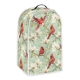 thumbnail image 2 of HELLHERO Red-Winged Bird and Floral Pattern There is only one dust cover Protective Case Top Handle Dust Cover for Kitchen Counter, 2 of 6