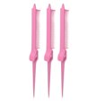 thumbnail image 4 of Peine De Cola De Rata, Peine Con Clip Para Burlas De Dientes Redondeados, Rosa, 3 Piezas Para Peluquería Para Salón, 4 of 7