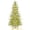 A, variant on YAMB Pre-Lit Slim Artificial Christmas Tree, 5FT Fire Retardant Fade Resistant Foliage Decor with 100 Warm LED Lights, Indoor Cedar Xmas Tree with Foldable Metal Stand for Home Fireplace Decor