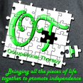 thumbnail image 3 of CafePress - Ot Puzzlegreen T Shirt - Women's Traditional Fit Dark T-Shirt, 3 of 4