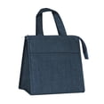 thumbnail image 1 of Lonchera con interior metalizado-Saanvi azul 21.7 x 21.5 x 13.6, 1 of 3