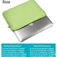 thumbnail image 4 of Funda para Laptop Naukay 15.6" Neopreno Resistente al Agua Verde Claro, 4 of 7
