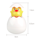 thumbnail image 3 of Adorables juguetes de baño para niños pequeños y niños (YB1768D Duckling Splash Eggs * 3pcs) JAMW Sencillez, 3 of 5