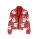 thumbnail image 5 of Chaquetas y abrigos casuales de manga larga sin capucha para mujer, chaqueta de pana de invierno, chaqueta con lentejuelas navideñas, chaqueta de béisbol multicolor, estilo europeo. Abrigo para mujer., 5 of 6
