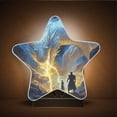 thumbnail image 3 of Star Shaped Energy Saving Night Light Living Room Night Light, Bedroom Night Light, Corridor Night Light, Study Night Light The Big White Dragon, 3 of 6