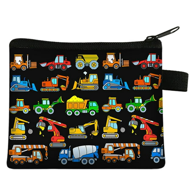 Qarigey Cartera para niños Cartera personalizada de lona para niños para niños de 8 a 10 años Carteras para niños Cartera para niños Carteras cinco