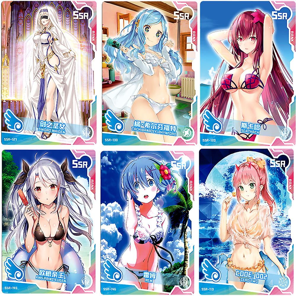 Amazon.com: 180 Pcs Goddess Story TCG Collection Cards Booster Box Playing Cards  Anime Girls Trading Cards Birthday Gift (NS-2M06) : Toys & Games