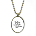 thumbnail image 1 of No hay lugar como el hogar. Collar Colgante de cadena vintage Colección de joyas colgantes Unbranded M, 1 of 3