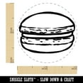 thumbnail image 2 of Macaron Cookie Sketch Self-Inking Rubber Stamp Ink Stamper - Red Ink - Mini 1/2 Inch, 2 of 7