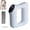 Blue, variant on Multifunctional Full Body Fascia Ring,Fascia Ring Massager,8-Speed Adjustment,Cordless Rechargeable Body Shaping Machine,for Muscle Knot Relaxtion,Suitable for All Parts of The Body