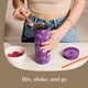 thumbnail image 5 of Contigo x Ally Love Streeterville Vaso de acero inoxidable con pajita, tapa fácil de limpiar, a prueba de fugas, sin BPA, 24 oz, violeta, 5 of 7