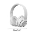 thumbnail image 3 of Wireless Headphones Bluetooth On-Ear Headset with Microphone, 3 of 7