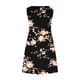 thumbnail image 5 of ICHUANYI Clearance Summer Dresses For Women Beach Floral Tshirt Sundress Casual Pockets Boho Tank Dress(Black, XL) ICHUANYI WER2023081008985, 5 of 5