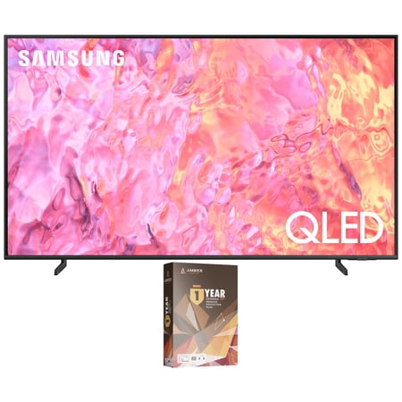 Samsung QN75Q60CAFXZA 75" QLED 4K Quantum HDR Dual LED Smart TV with an Additional 1 Year Extended Amber Protection (2023)