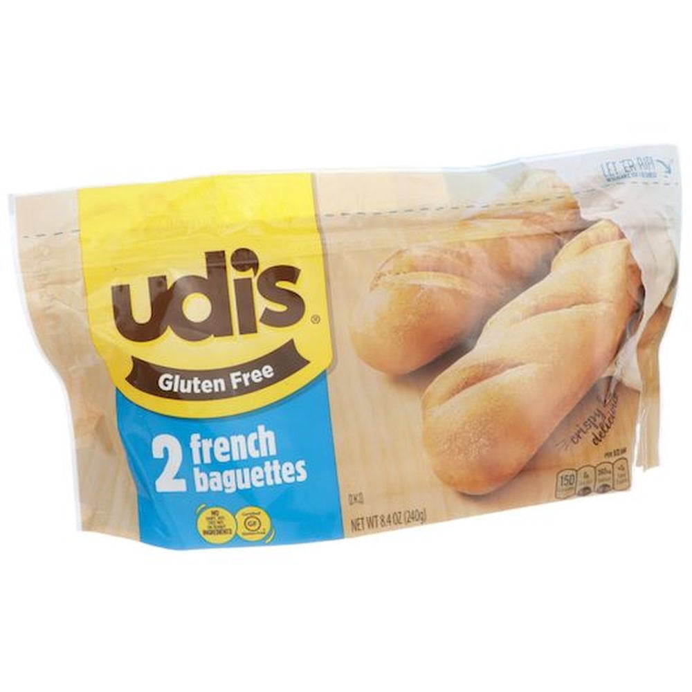 Udis French Baguettes, 8.4 Ounce -- 6 per case