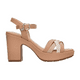 thumbnail image 1 of Sandalias Modare Maquillaje para Mujer [MOD100] beige 24.5, 1 of 10