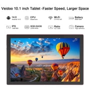 10 inch Android 14 Tablet, 8GB RAM+64GB ROM 1TB Expandable Tablets, 1.8GHz Quad Core Processor Tablet, 1280*800 IPS 10'' HD Touch Screen, 2+8MP Dual Camera, 6000mAh Battery, WiFi, GPS, BT Tablet PC