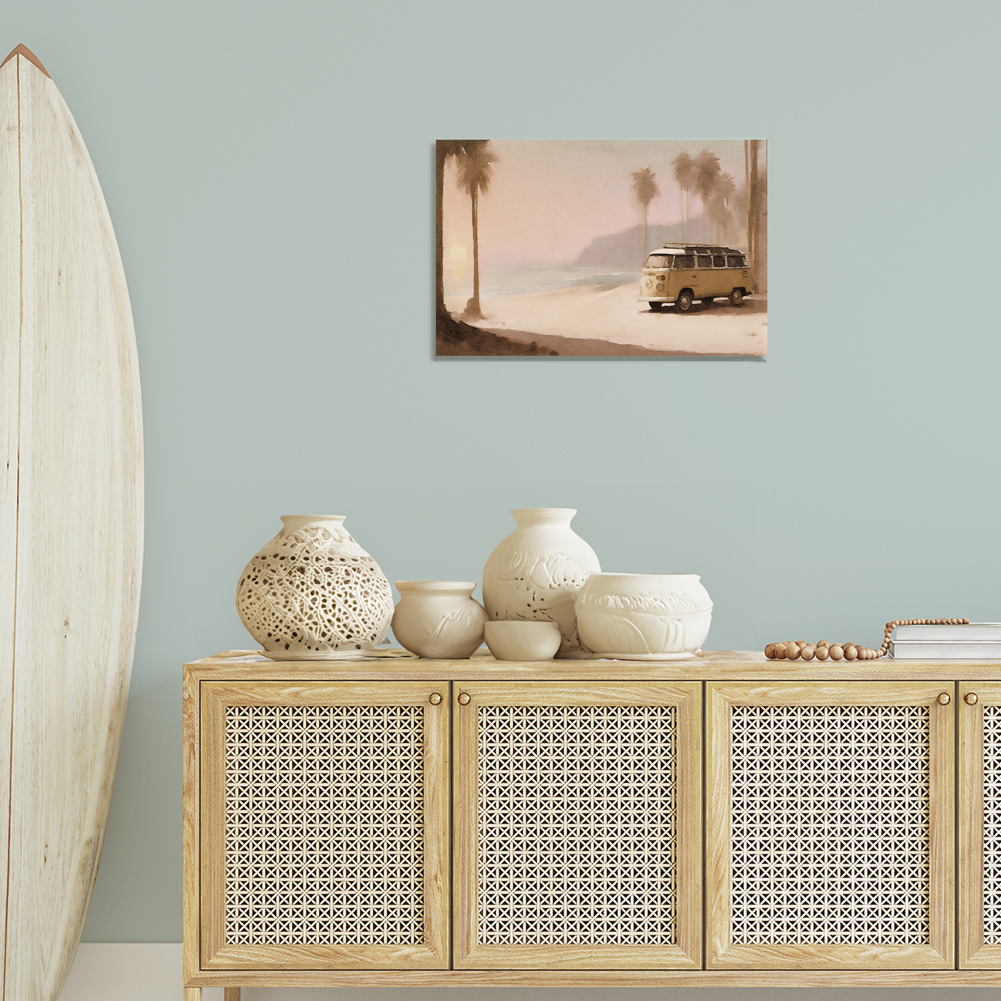Stupell Industries Tranquil Beach Day Nautical & Beach Painting Wrapped Canvas Art Print Wall Art, 24 x 16