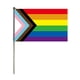 thumbnail image 1 of Xvggdg 100 Buah 14*21cm Bendera Tangan Kustom Bendera Tangan Pelangi Bendera Mobil Moto Bendera Kebanggaan Gay Lesbian Amerika Untuk Pesta, 1 of 1