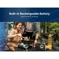 thumbnail image 3 of Emerson EAS-3002 Portable Retro Radio with Built-in Rechargable Battery, Espresso, 3 of 12