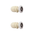 thumbnail image 2 of Cateissary Rodillo para puerta de ducha de 8 piezas, polea deslizante para baño, rueda deslizante para el hogar, Hotel, accesorios de repuesto 19 mm 2piezas, 2 of 6