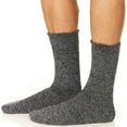 thumbnail image 5 of Unique Styles Asfoor Men’s Thermal Socks, Set of 3, Heated Winter Cold Weather Insulated Socks, Sizes 7-12, Black/Stone/Blue, 5 of 7