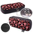 thumbnail image 4 of Lsque Ladybugs and Red Hearts Printed Big Capacity PU Leather Pencil Case Large Pencil Pouch Stationery Pen Bag Pencil Holder for Teen, 4 of 6