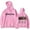 Pink, variant on Sasha Colby Stripped II Tour Hoodies Long Sleeve Streetwear Cosplay Women Men Hooded Sweatshirts