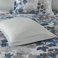 thumbnail image 6 of Regency Heights Queen Size Comforter Sets, Blue Bed in a Bag Queen, Botanical Bedding Comforter Set with Bed Sheets and Side Pockets, 9 Pieces, 6 of 6