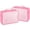 Pink, variant on Packing Cubes Set, 2 Pcs Packing Organizers Set for Suitcases, Large Capacity Travel Luggage Organizers Set includes 7 Large Size Storage Bags, Convenient Organizer Bags for Travel (Pink)
