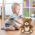 thumbnail image 7 of Msgweeeg Cute Stuffed Animals 13.8 Inch Teddy Bear Classic Teddy Bear Plushs Toy Cute Little Zoo Plushs Toy Boys and Girls Holiday Birthday Gift Soothing Children Doll 4 Year Old Boy Christmas Gifts, 7 of 7