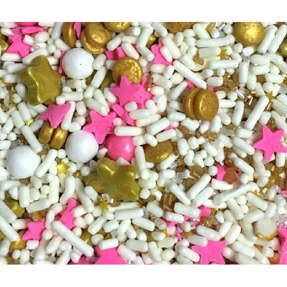 Sprinkle Deco® Twinkle Little Star Edible Decoration Confetti Sprinkles Cake Cookie Cupcake IceCream Donut Quins