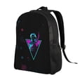 thumbnail image 2 of The Mandalorian Universal Travel Laptop Backpack, Lightweight Carry-On Backpack, School Backpack, Book Bag, One Size Black Gift, 2 of 8