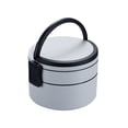 thumbnail image 1 of Portable Double-layer Love Lunch Box With Rice Can Be Microwave-heated Portable Lunch Box Student Bento Box, 1 of 1