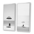 thumbnail image 3 of Designart "Black And White Simplicity Beach Photo II" Coastal Beach Framed Wall Art Set Of 2 - Grey Beach Framed Wall Art Set Of 2, 3 of 7