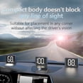 thumbnail image 4 of Electrónica para Coche GPS HUD Velocímetro Digital para Coche Motocicleta HD LED Accesorios KM/H, 4 of 5