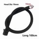thumbnail image 1 of 25 to 200cm Douche Silicone Bidet Enema Syringe Anal Shower Cleaning Head Set Nozzle Tip Faucet Attachment Bathroom Accessories, 1 of 4