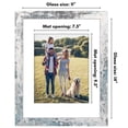 thumbnail image 4 of Americanflat 11"x14" Wide Molding Picture Frame - Distressed White, 4 of 8
