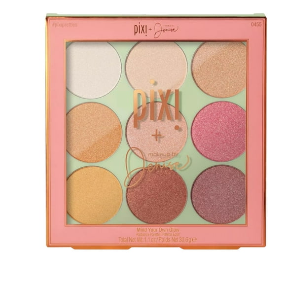 Paleta De 9 Sombras Pixi,multiuso Ojos,rubor,iluminador