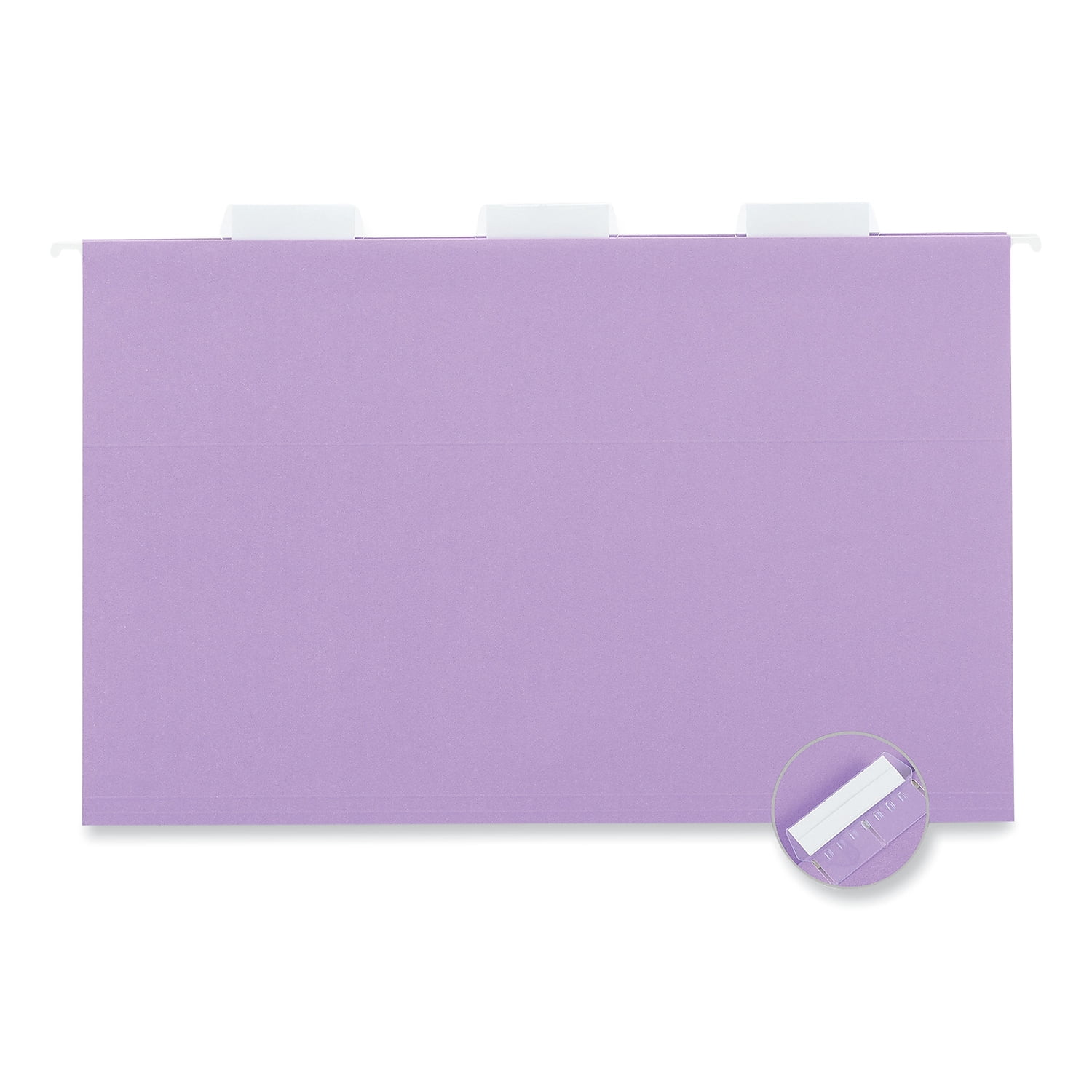 Deluxe Bright Color Hanging File Folders, Legal Size, 1/5-Cut Tab ...