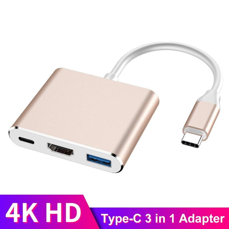USB 3.1 TYPE-C to HDMI VGA USB 3.0 Charging Hub Adapter for Samsung Galaxy NOTE8 