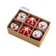 thumbnail image 3 of 6PCS Christmas Ornaments DIY Kit 5CM Festive Tree Decorations With Snowflake And Holiday Patterns Handmade Xmas Crafts Balls Hanging Decor, 3 of 6