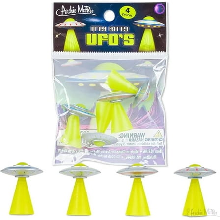 Itty Bitty UFO's - 4 Piece Assortment